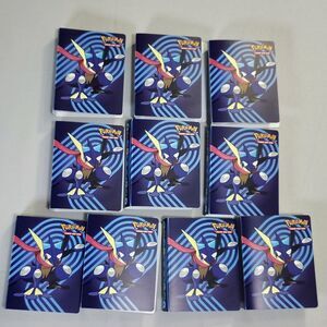Pokemon Scarlet & Violet Stellar Crown Mini Portfolios ONLY NO CARDS Lot Of 10